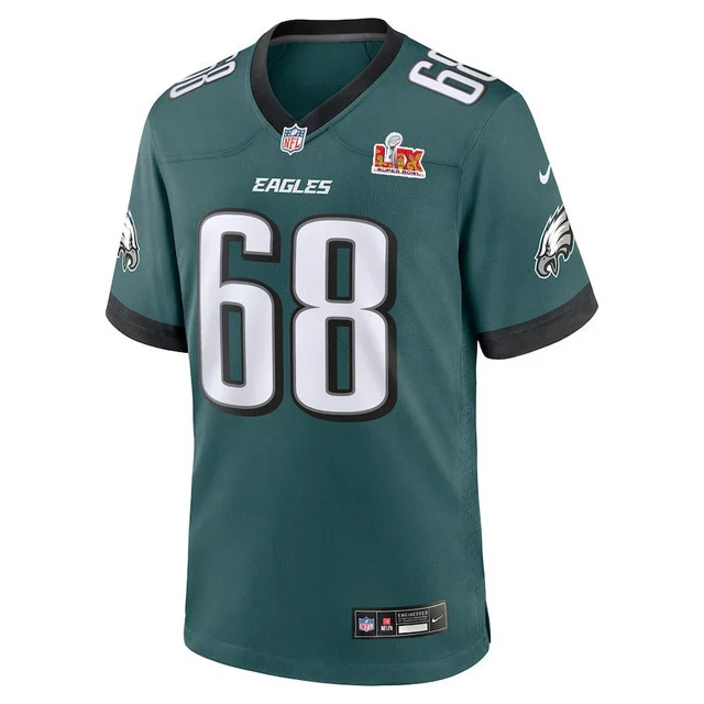 Jordan Mailata #68 Philadelphia Eagles Super Bowl LIX Jersey - Men's football jersey product view 2