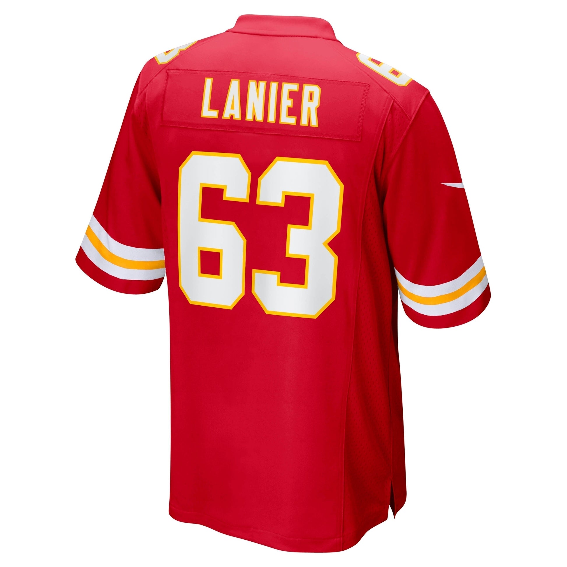 Willie Lanier Kansas City Chiefs Retired Jersey - Red football jersey product view 3