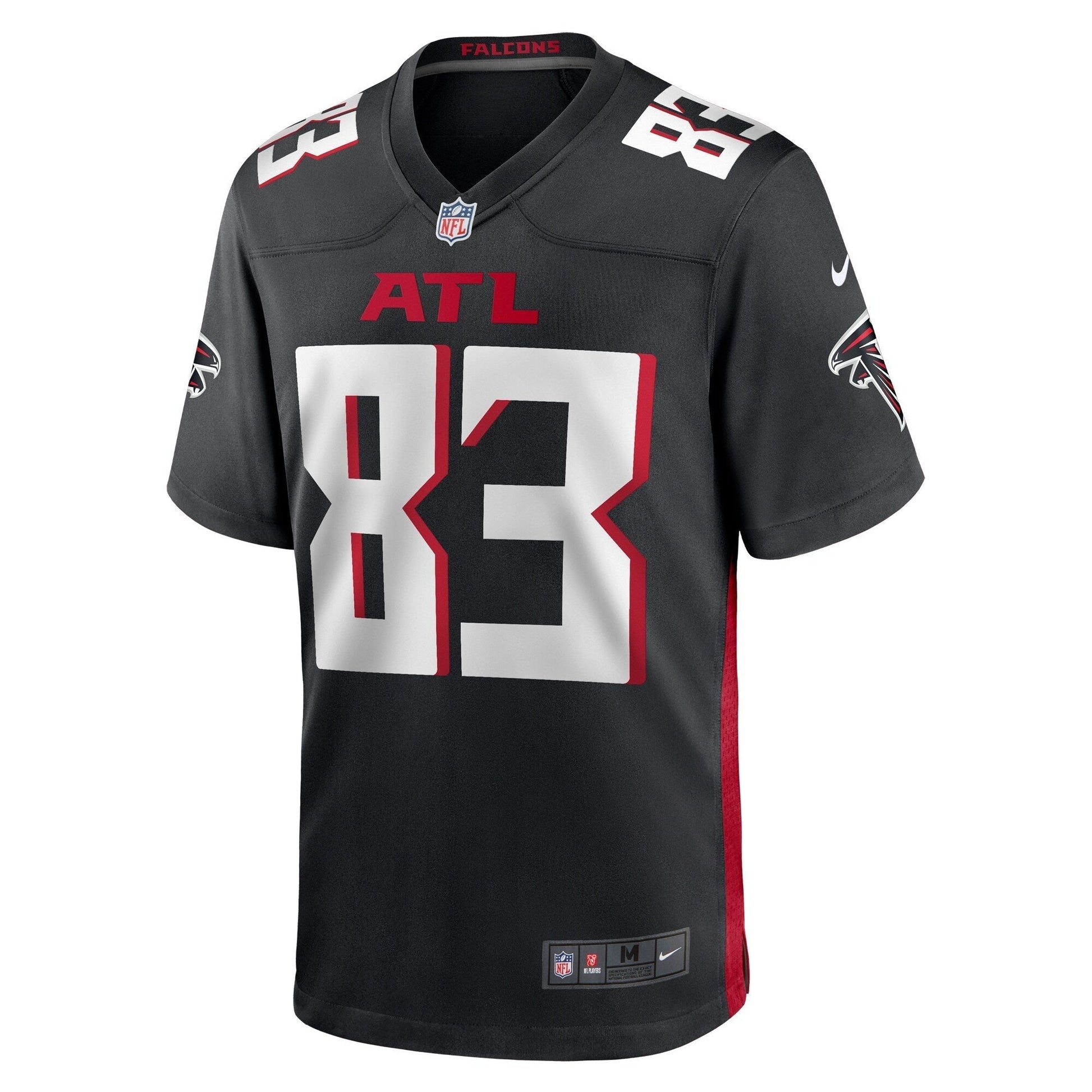 Chris Blair Atlanta Falcons Game Jersey - Black football jersey product view 2