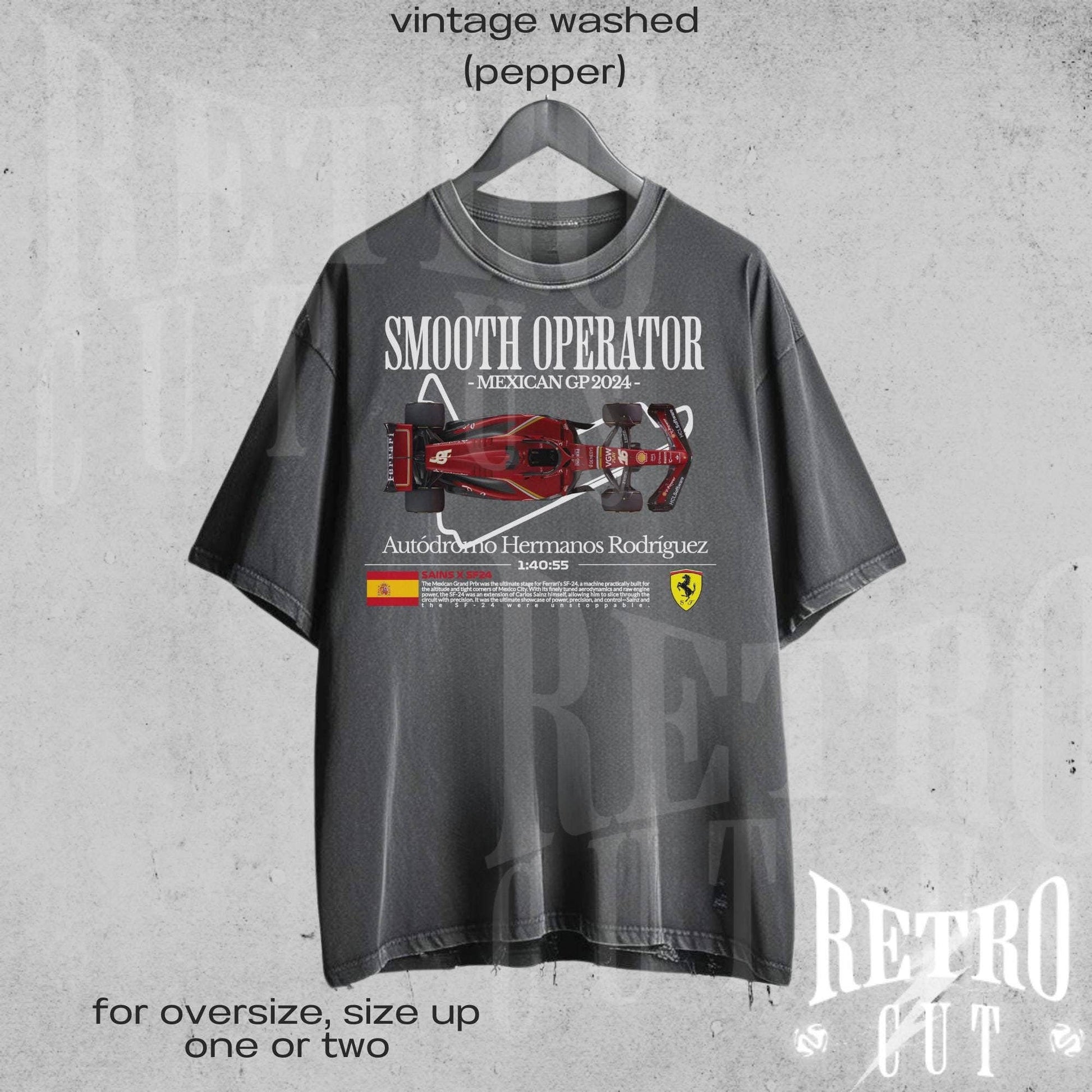 Limited Carlos Sainz T-Shirt - Smooth Operator Gp Fan Tee Unisex T-shirt, Sweatshirt, Hoodie, Long Sleeve Tee - T-Shirt, Sweatshirt, Hoodie