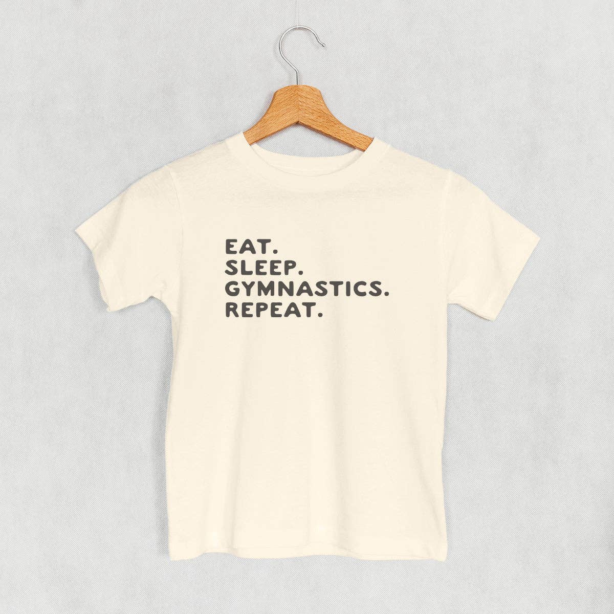 Eat Sleep Gymnastics Repeat (Kids) Unisex T-shirt, Sweatshirt, Hoodie, Long Sleeve Tee - T-Shirt, Sweatshirt, Hoodie