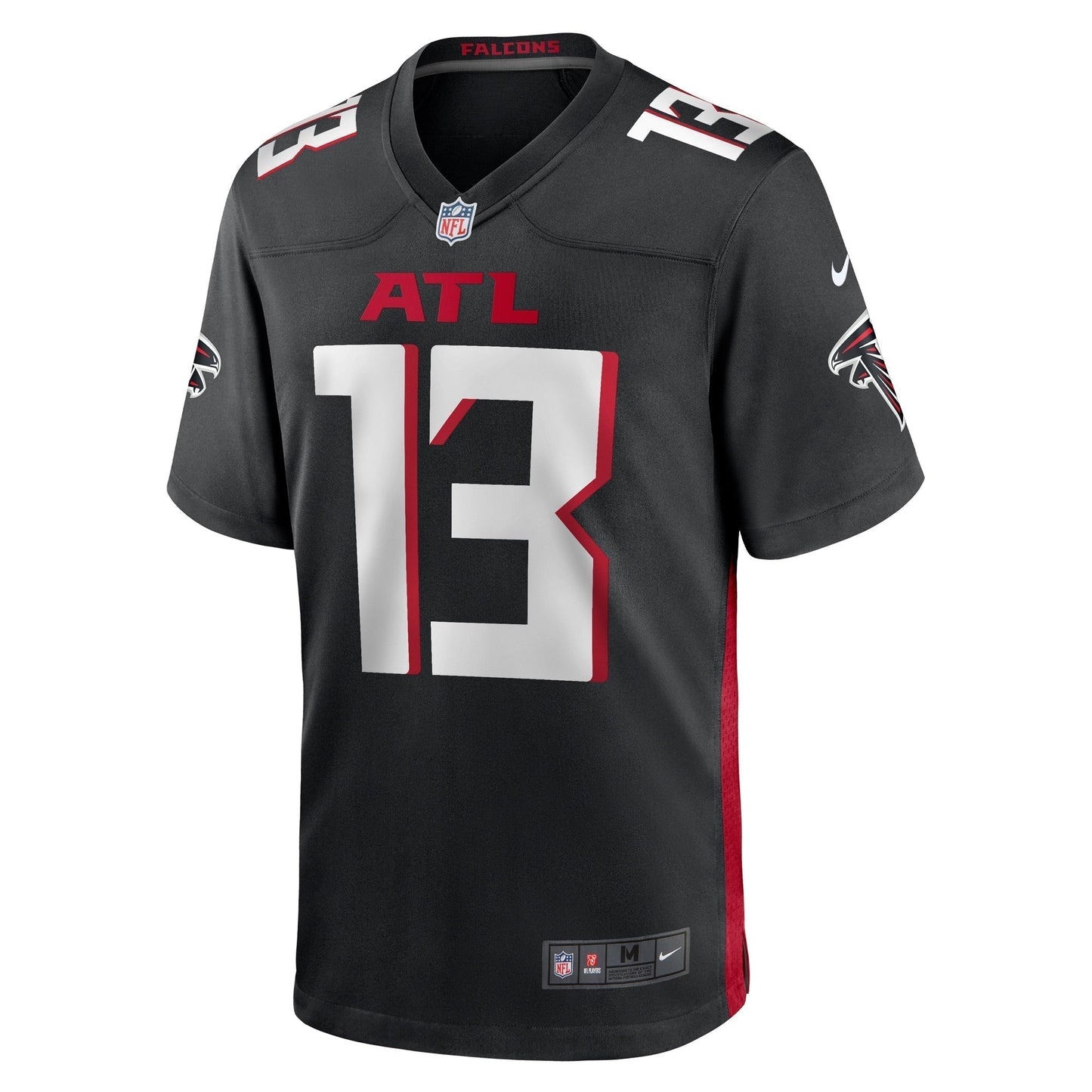 Bradley Pinion Atlanta Falcons Game Jersey - Black football jersey product view 2
