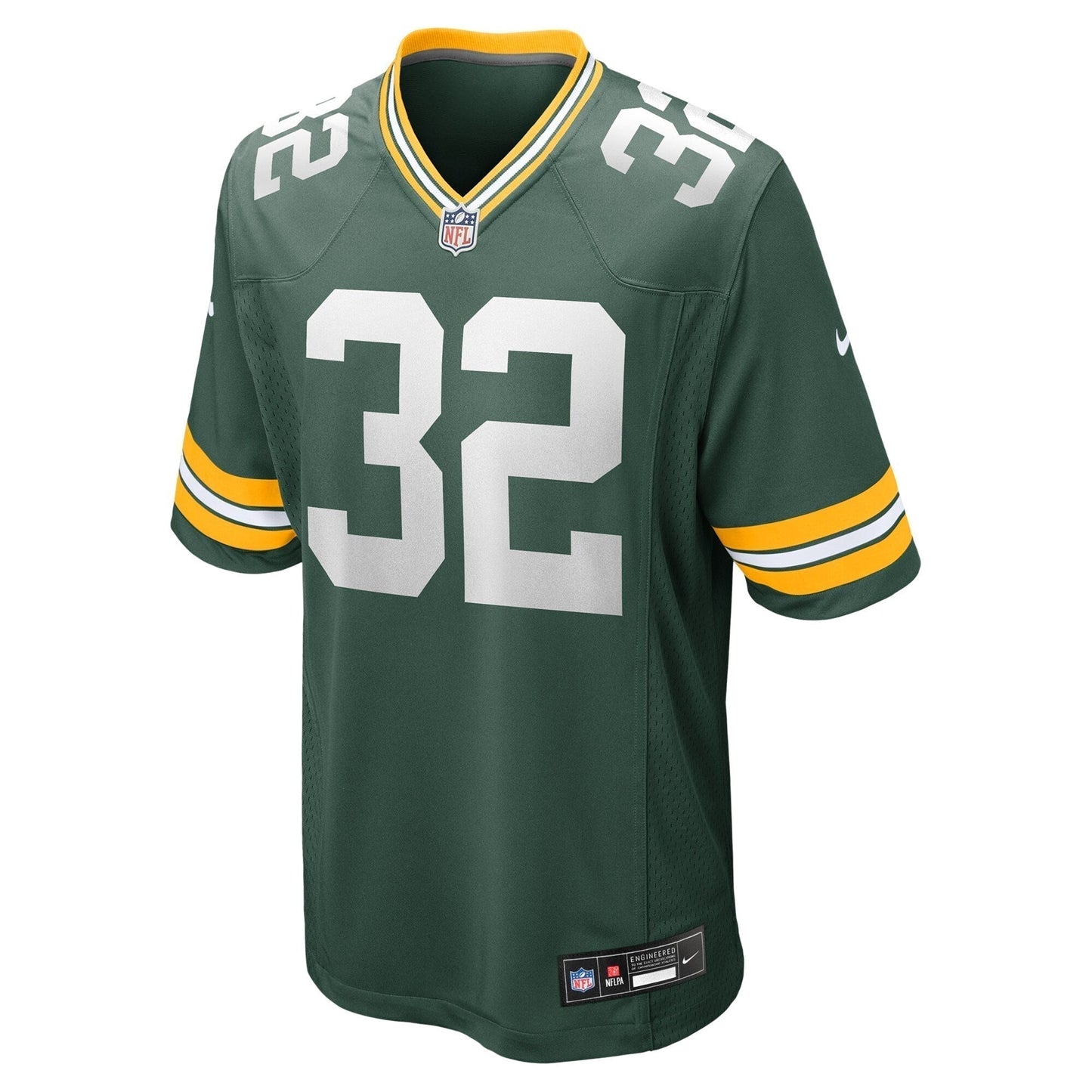 MarShawn Lloyd Green Bay Packers Game Jersey - Green football jersey product view 2