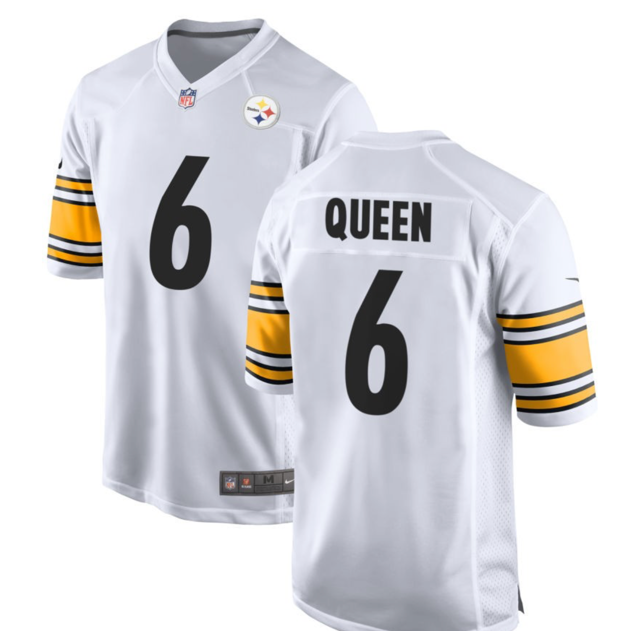 Patrick Queen Pittsburgh Steelers Jersey football jersey product view 1