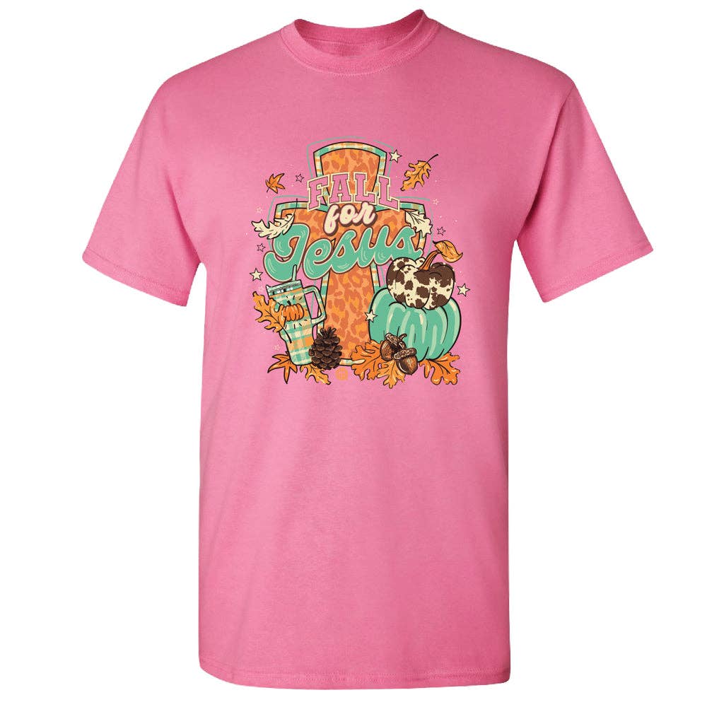 2697 Fall For Jesus - Azalea Unisex T-shirt, Sweatshirt, Hoodie, Long Sleeve Tee - T-Shirt, Sweatshirt, Hoodie