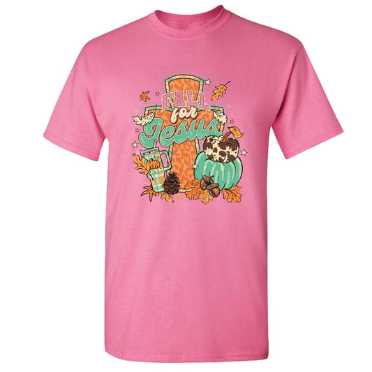 2697 Fall For Jesus - Azalea Unisex T-shirt, Sweatshirt, Hoodie, Long Sleeve Tee - T-Shirt, Sweatshirt, Hoodie