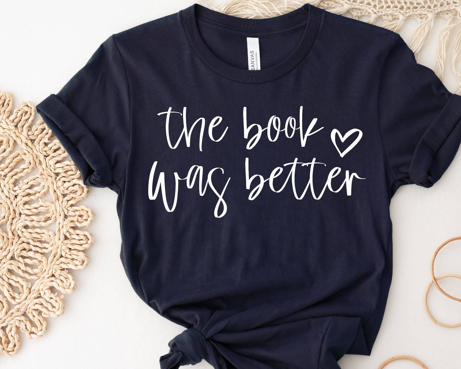 The Book Was Better T-Shirt Unisex T-shirt, Sweatshirt, Hoodie, Long Sleeve Tee - T-Shirt, Sweatshirt, Hoodie