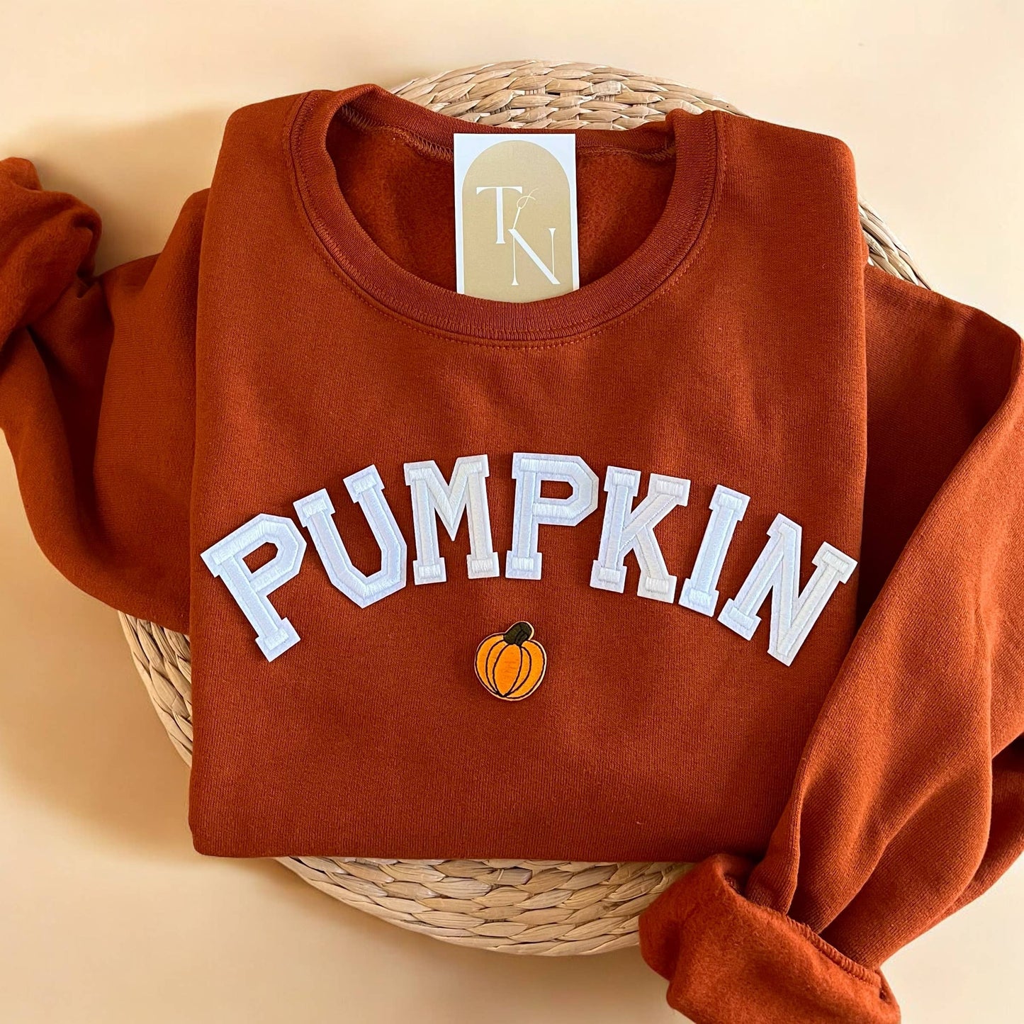 Pumpkin Crewneck Sweatshirt, Fall Sweatshirts For Women Unisex T-shirt, Sweatshirt, Hoodie, Long Sleeve Tee - T-Shirt, Sweatshirt, Hoodie