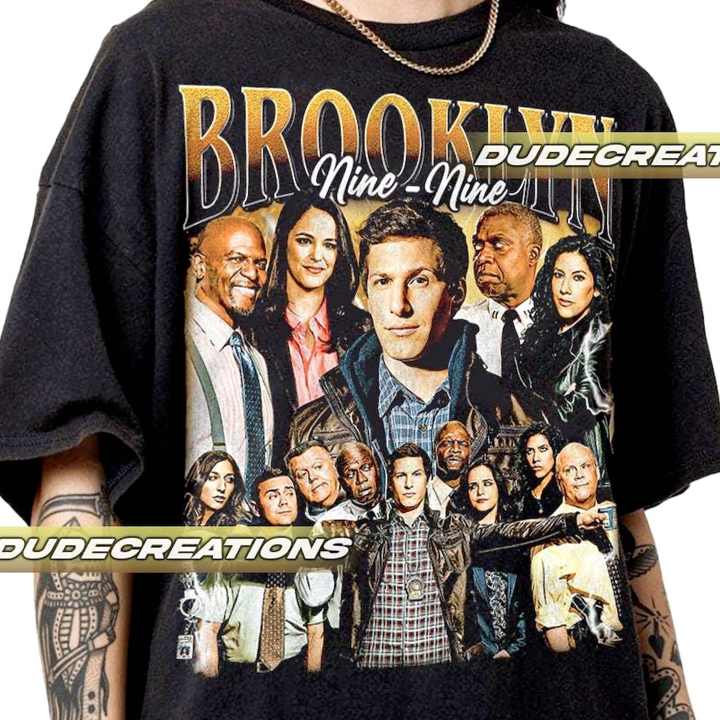 Limited Brooklyn Nine-Nine Vintage T-Shirt, Unisex Gift Tee Unisex T-shirt, Sweatshirt, Hoodie, Long Sleeve Tee - T-Shirt, Sweatshirt, Hoodie