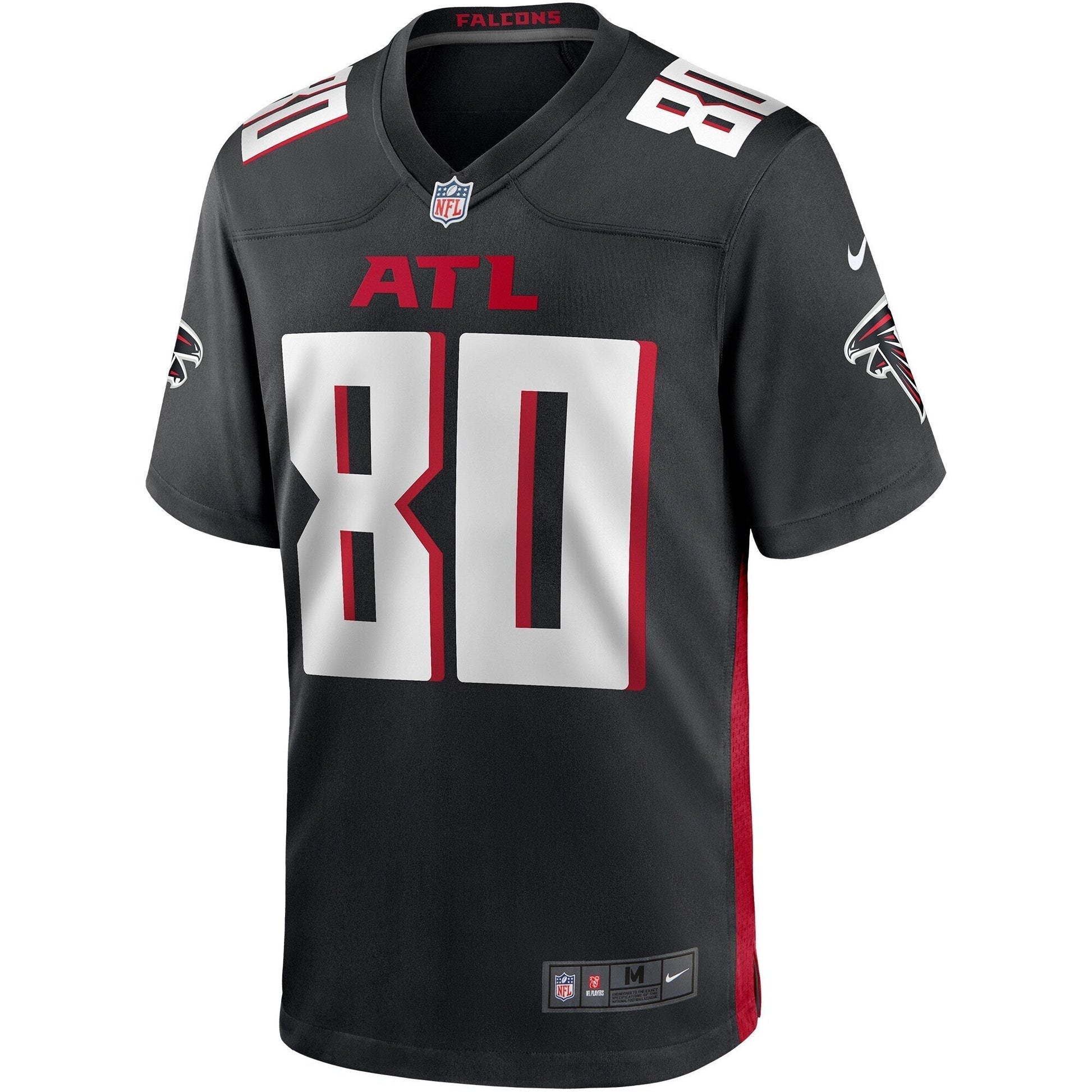 Andre Rison Atlanta Falcons Game Retired Jersey - Black football jersey product view 2