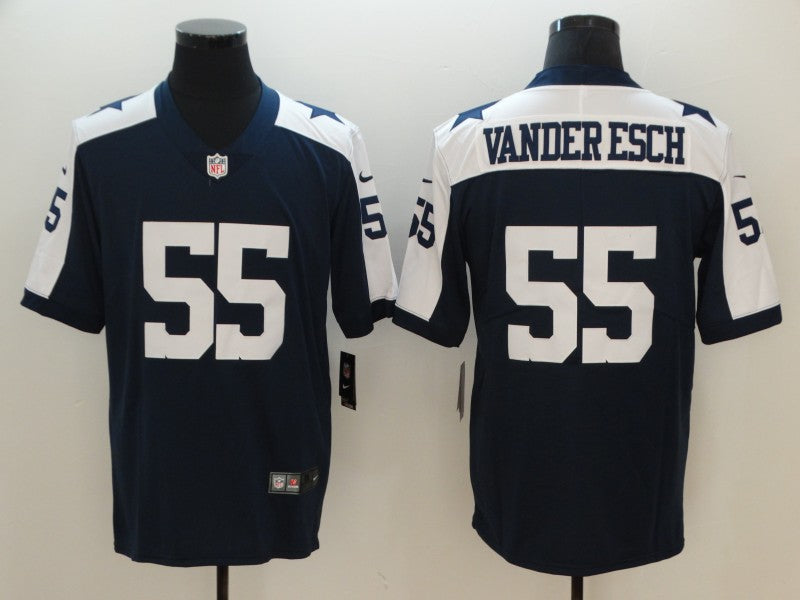 Men's Dallas Cowboys Leighton Vander Esch Navy Alternate Fashion Game Jersey football jersey product view 1