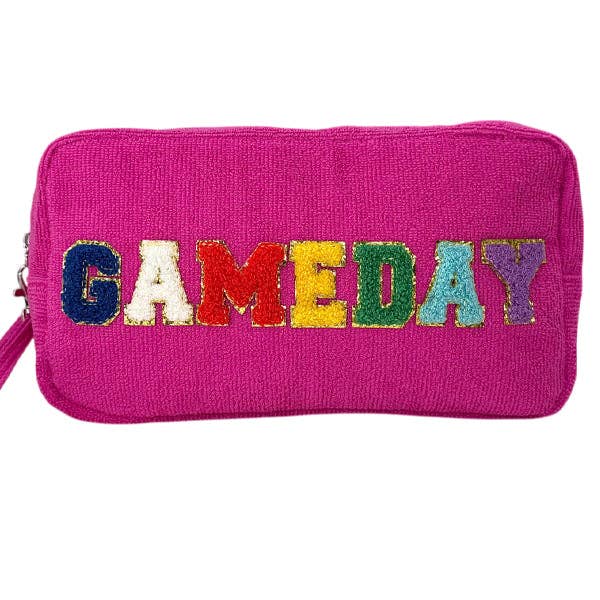 TC-1355 Terry Cloth Cosmetic Bag Gameday Unisex T-shirt, Sweatshirt, Hoodie, Long Sleeve Tee - T-Shirt, Sweatshirt, Hoodie