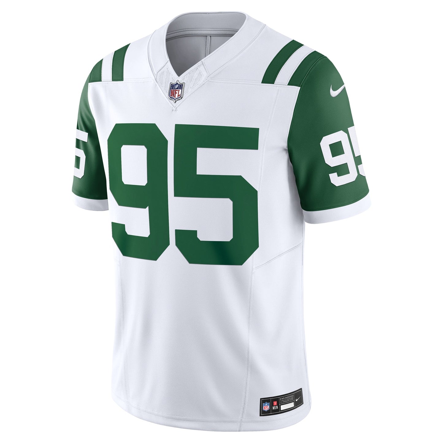Quinnen Williams New York Jets Classic Alternate Vapor F.U.S.E. Limited Jersey - White football jersey product view 2