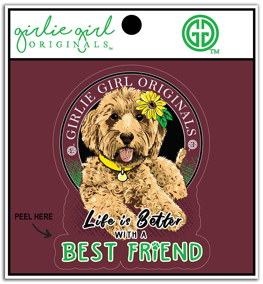 Decal/Sticker Best Friend 2346 Unisex T-shirt, Sweatshirt, Hoodie, Long Sleeve Tee - T-Shirt, Sweatshirt, Hoodie