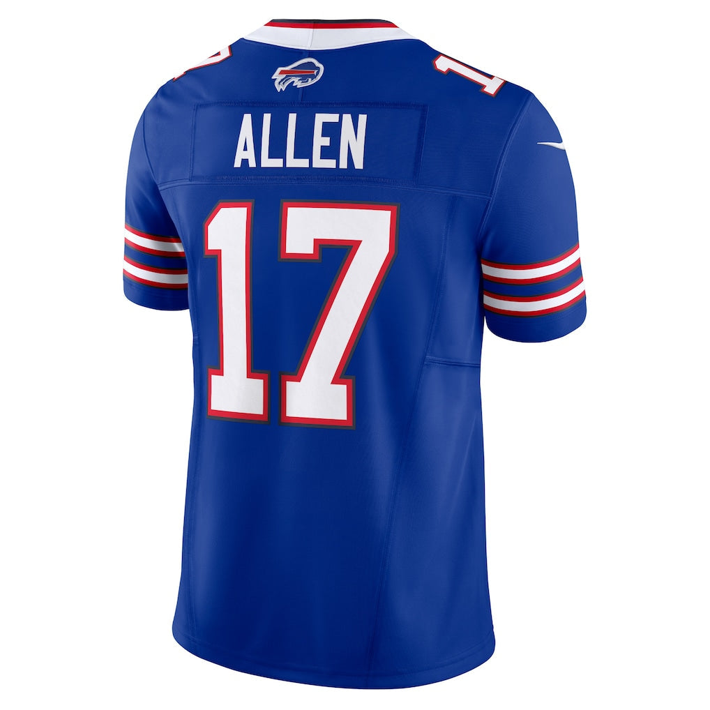 B.Bills #17 Josh Allen Royal Vapor F.U.S.E. Limited Jersey football jersey product view 1