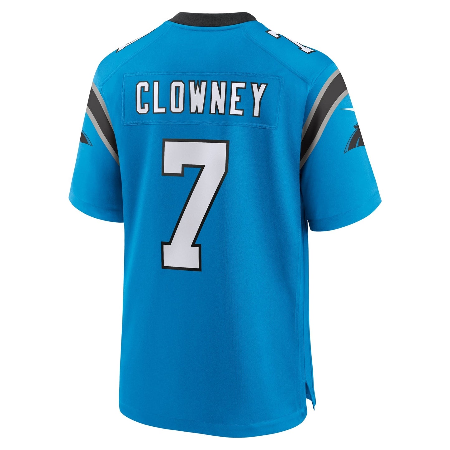 Jadeveon Clowney Carolina Panthers Alternate Game Jersey - Blue football jersey product view 3