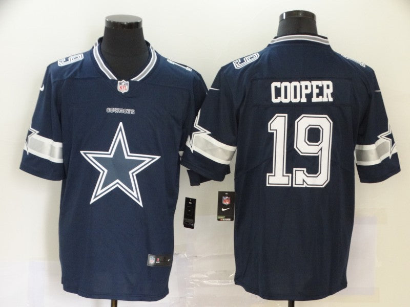 Men's Dallas Cowboys Amari Cooper #19 Navy Alternate Game Jersey1 football jersey product view 1