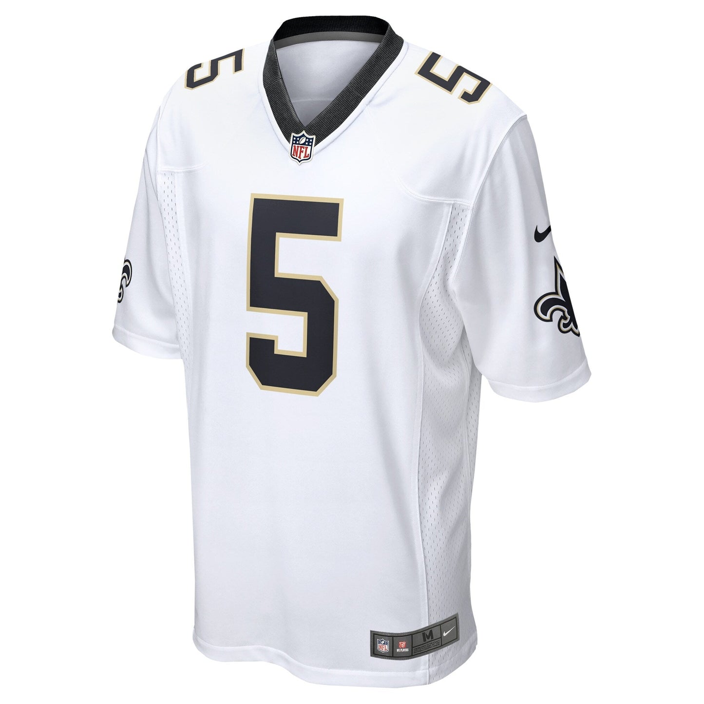 Jarvis Landry New Orleans Saints Game Jersey - White football jersey product view 2