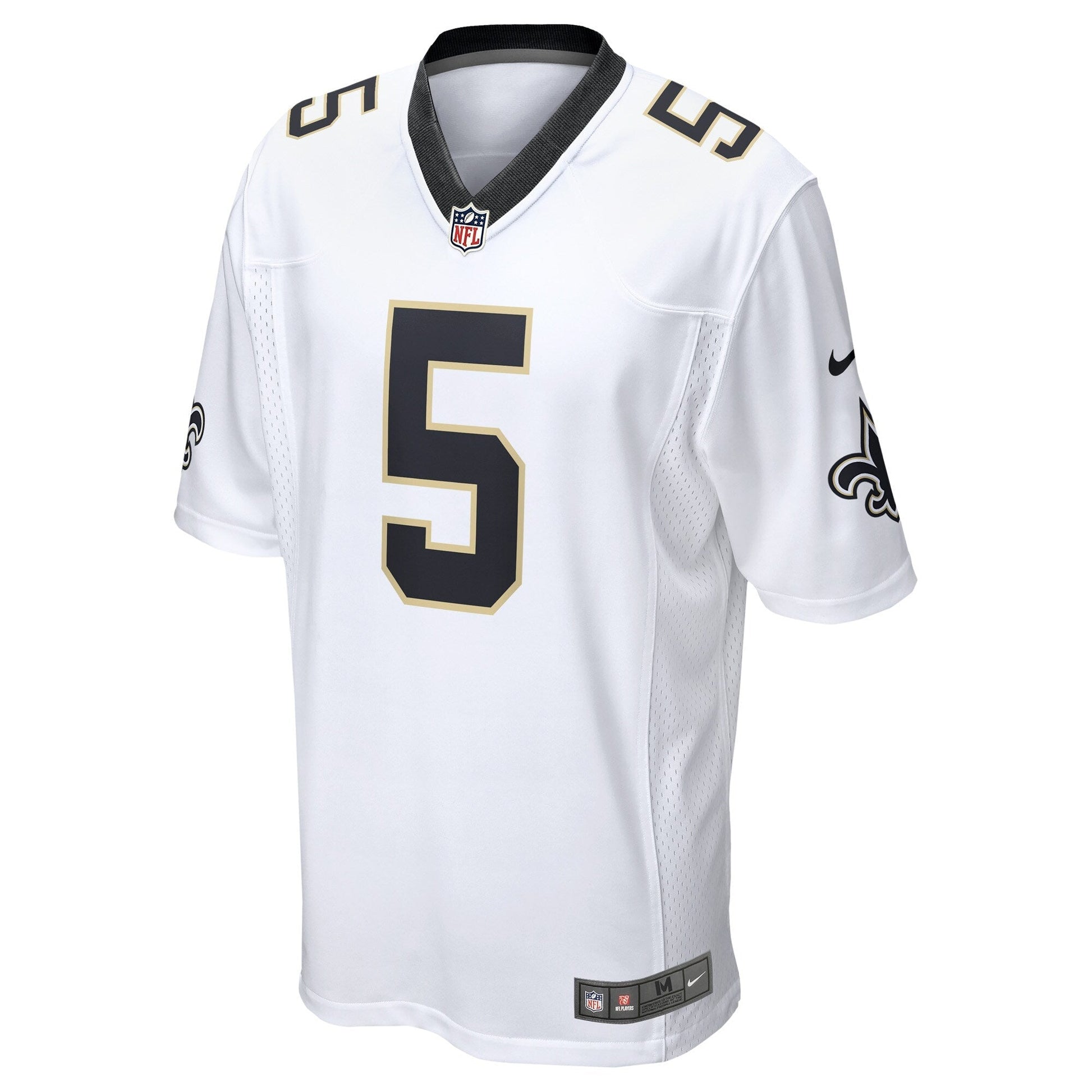 Jarvis Landry New Orleans Saints Game Jersey - White football jersey product view 2