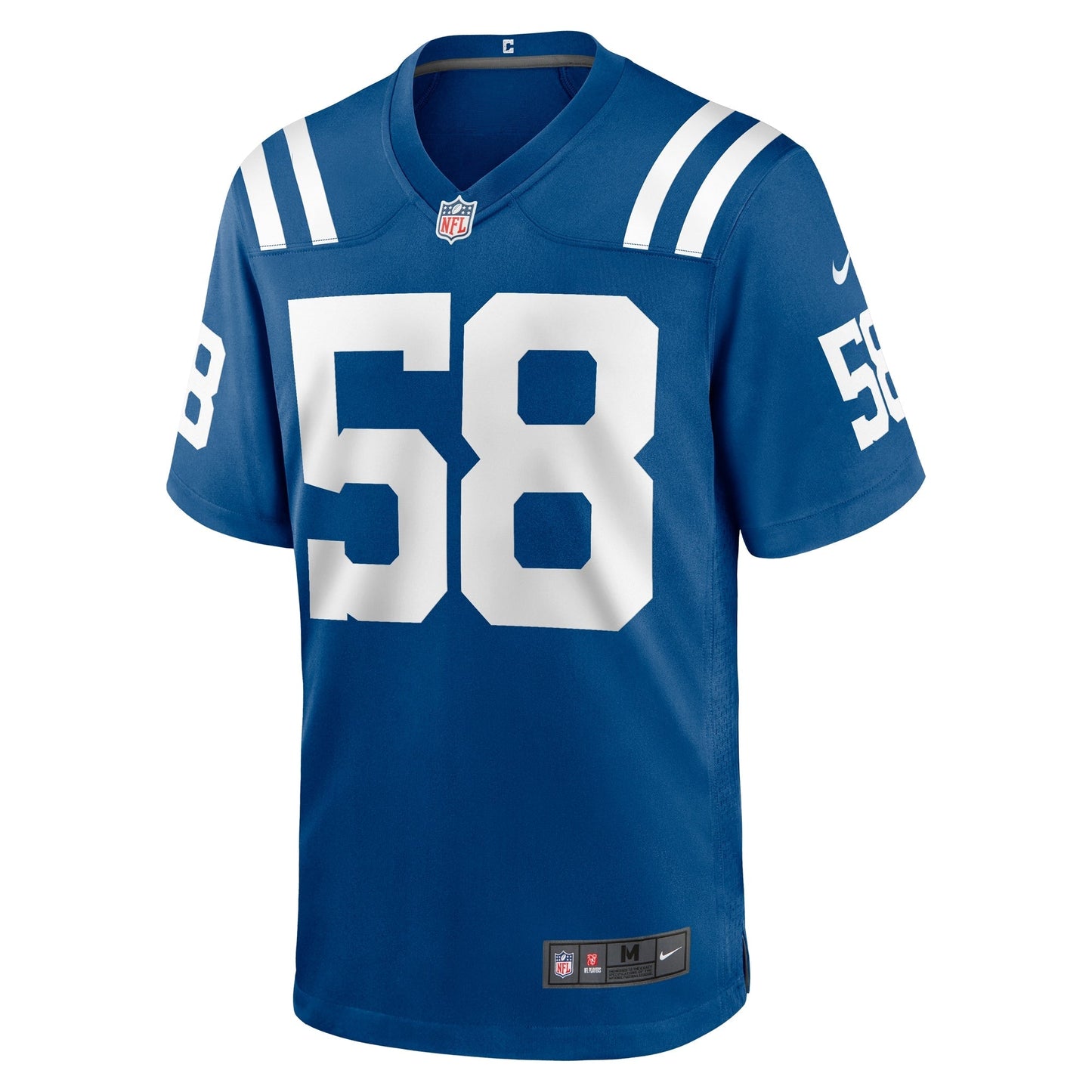 Austin Ajiake Indianapolis Colts Game Jersey - Royal football jersey product view 2