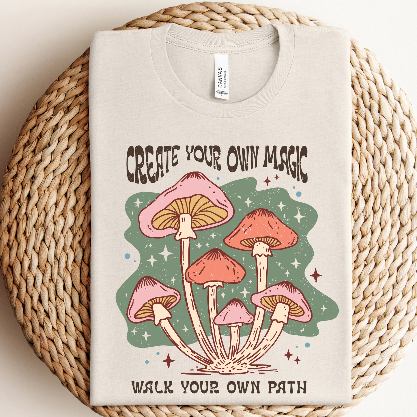 Create Your Own Magic Graphic Tee Unisex T-shirt, Sweatshirt, Hoodie, Long Sleeve Tee - T-Shirt, Sweatshirt, Hoodie