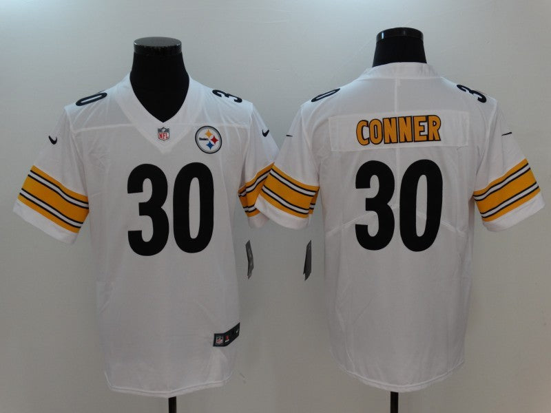Men's Pittsburgh Steelers James Conner White Vapor F.U.S.E. Limited Jersey football jersey product view 1