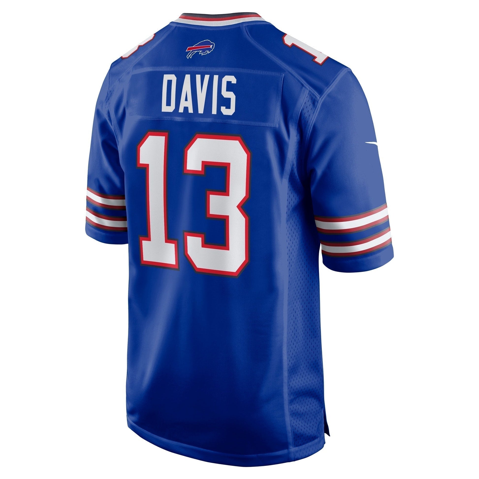 Gabriel Davis Buffalo Bills Team Game Jersey - Royal football jersey product view 3