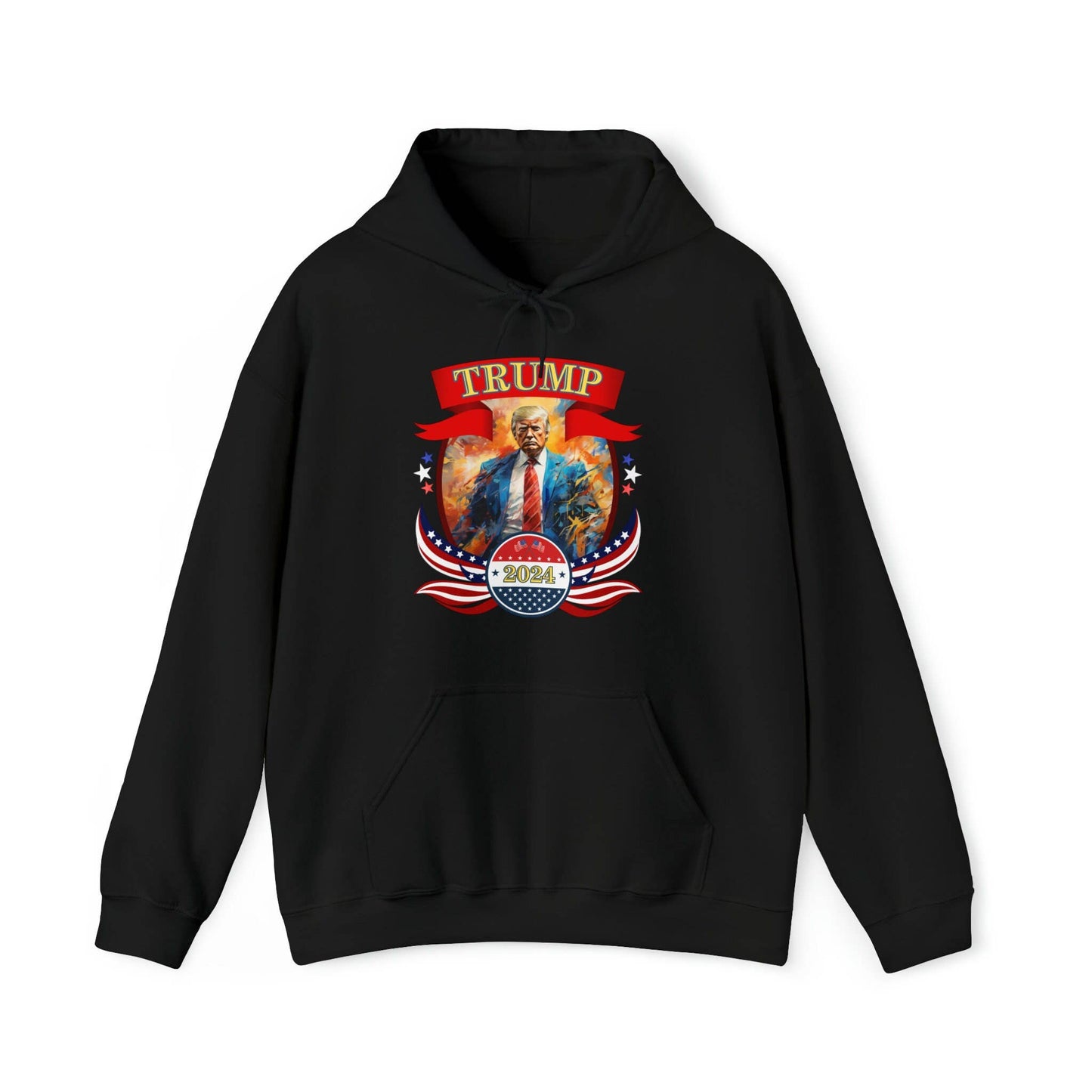 President Trump 2024 Hoodie Pro-Maga Let's Go Brandon Design Unisex T-shirt, Sweatshirt, Hoodie, Long Sleeve Tee - T-Shirt, Sweatshirt, Hoodie