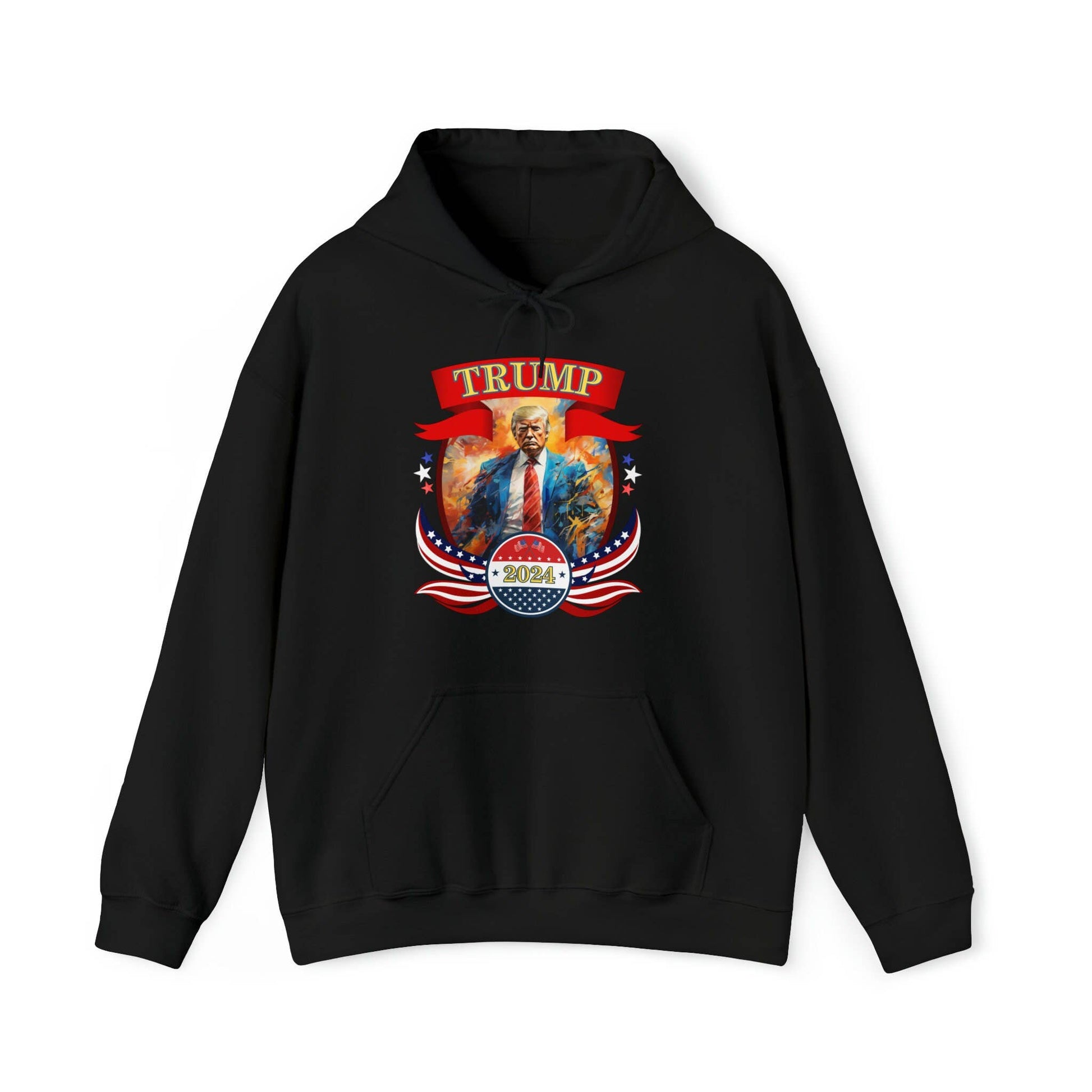 President Trump 2024 Hoodie Pro-Maga Let's Go Brandon Design Unisex T-shirt, Sweatshirt, Hoodie, Long Sleeve Tee - T-Shirt, Sweatshirt, Hoodie