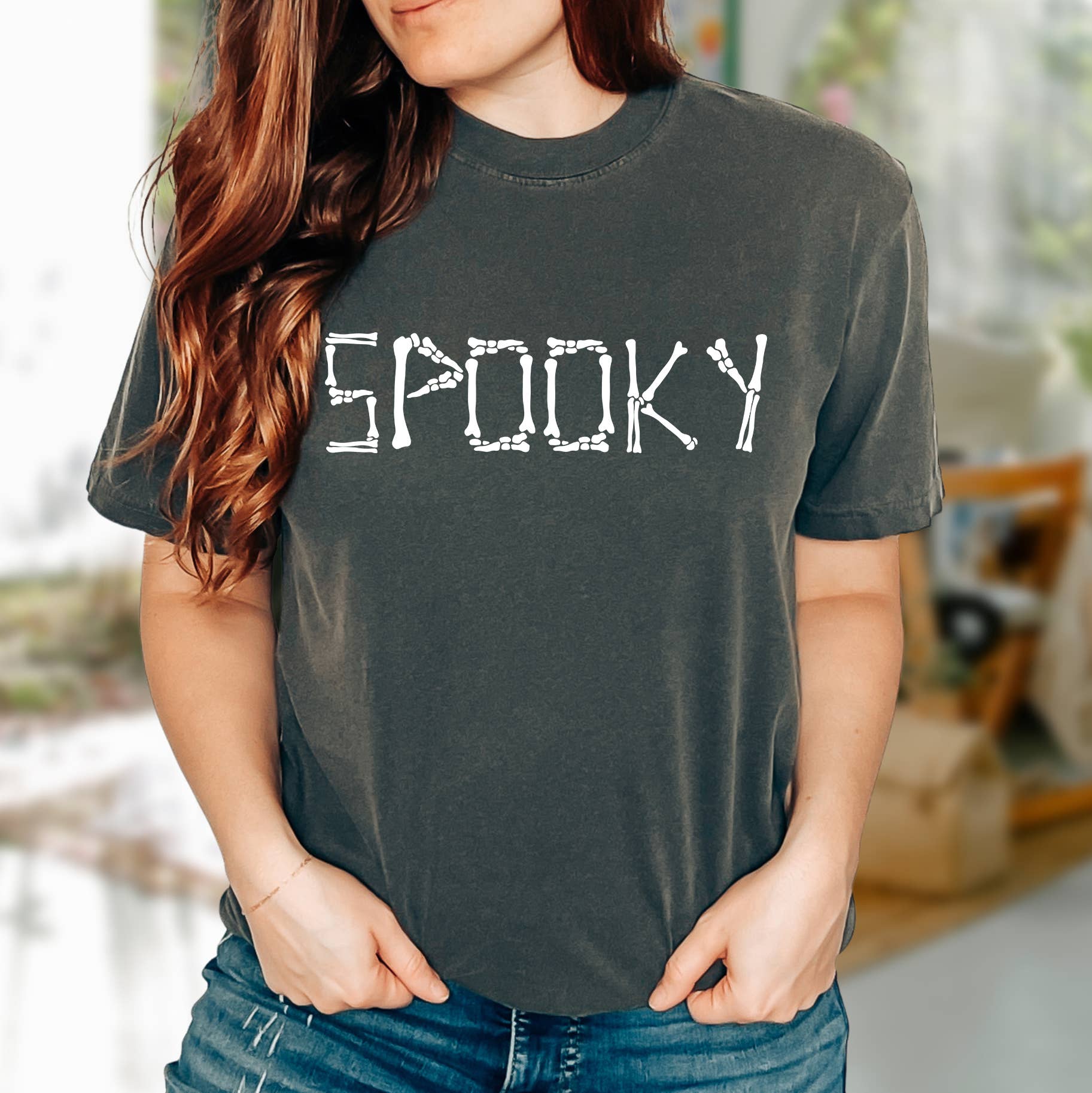 Spooky Graphic Tee | Halloween | Sizes S-2XL Unisex T-shirt, Sweatshirt, Hoodie, Long Sleeve Tee - T-Shirt, Sweatshirt, Hoodie