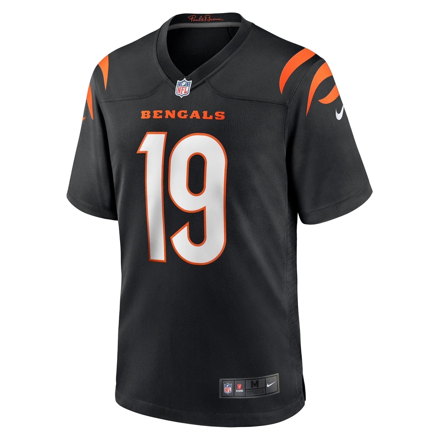 Kendric Pryor Cincinnati Bengals Game Jersey - Black football jersey product view 2