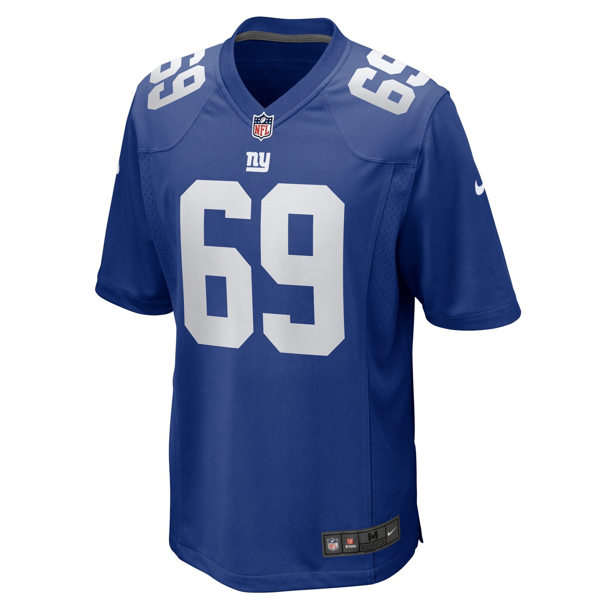Jaylon Thomas New York Giants Team Game Jersey - Royal football jersey product view 2