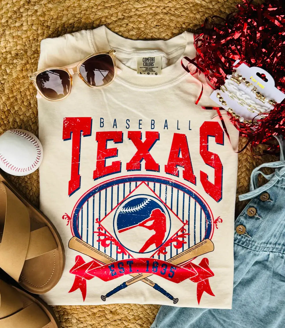 Texas Mlb Tee Unisex T-shirt, Sweatshirt, Hoodie, Long Sleeve Tee - T-Shirt, Sweatshirt, Hoodie