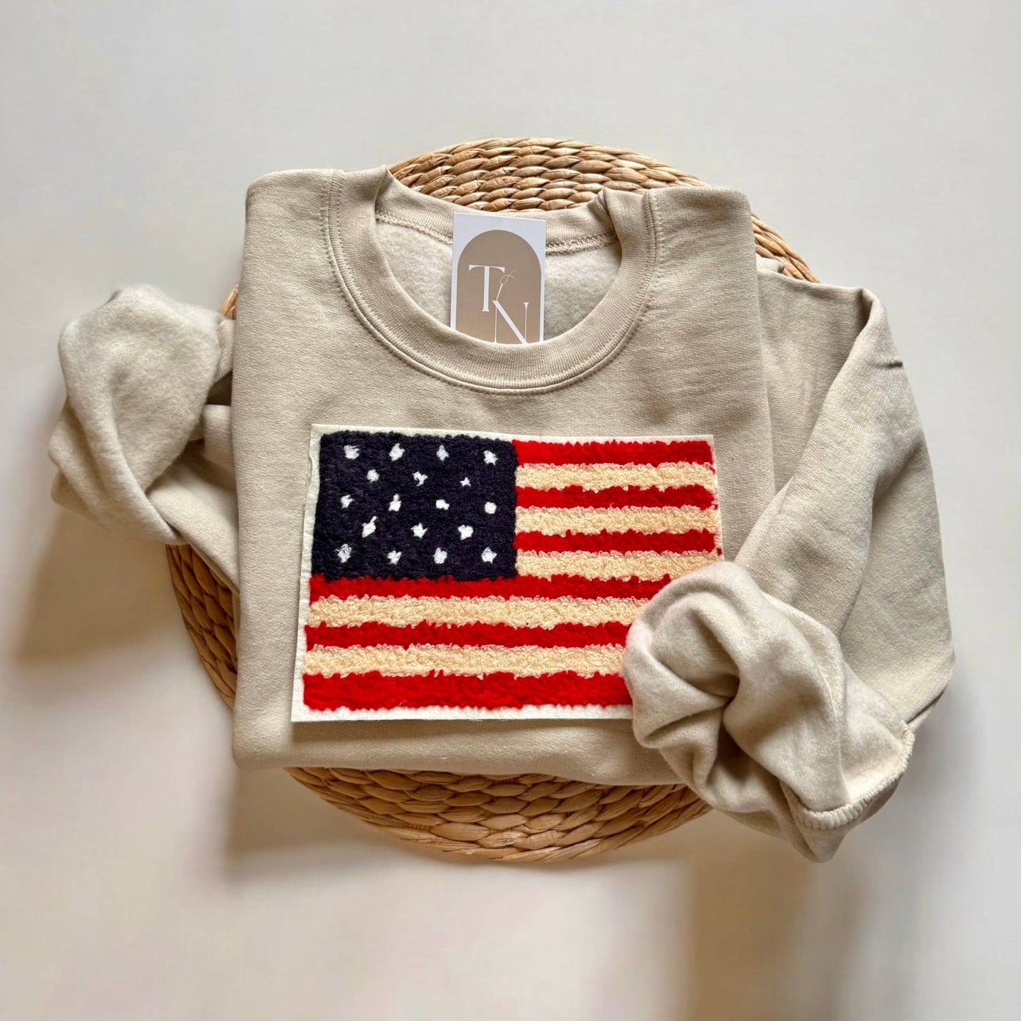 USA Flag Sweatshirt, American Flag Apparel Unisex T-shirt, Sweatshirt, Hoodie, Long Sleeve Tee - T-Shirt, Sweatshirt, Hoodie