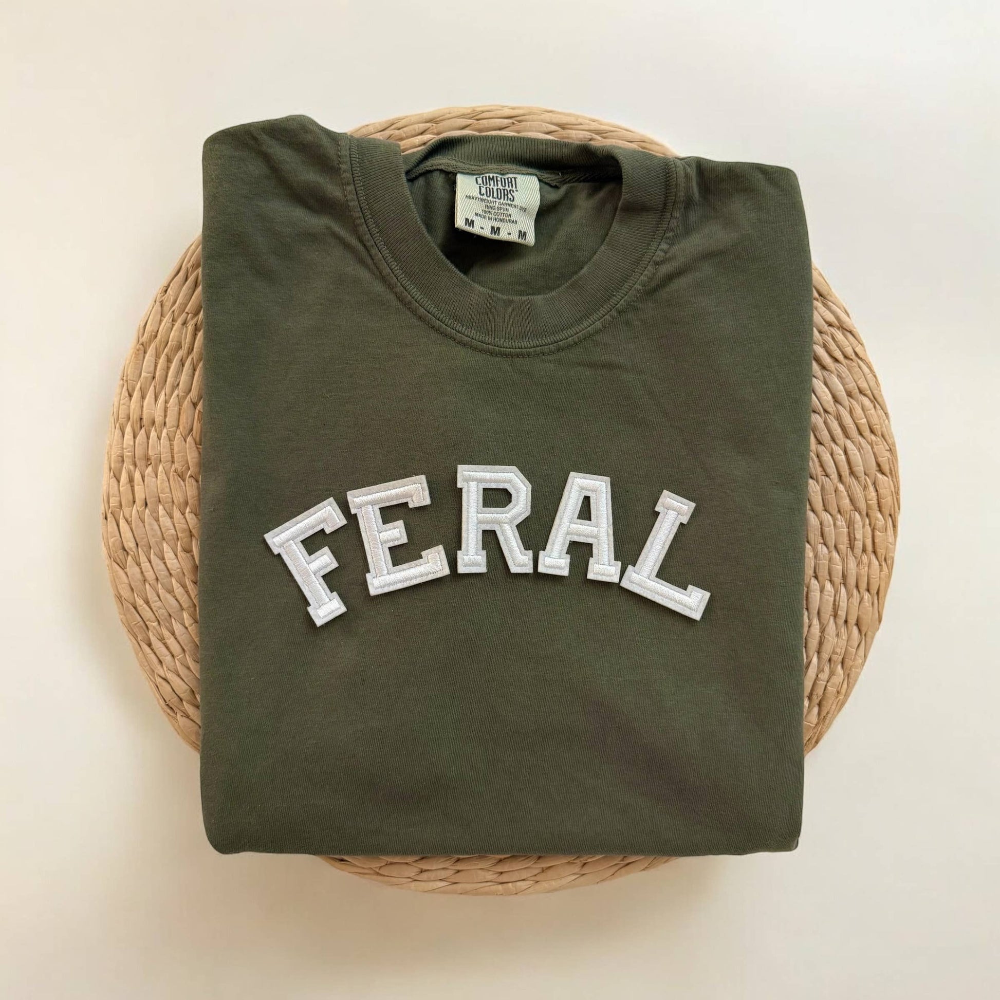 Feral Comfort Colors Short Sleeve Shirt, Funny Shirts Women Unisex T-shirt, Sweatshirt, Hoodie, Long Sleeve Tee - T-Shirt, Sweatshirt, Hoodie