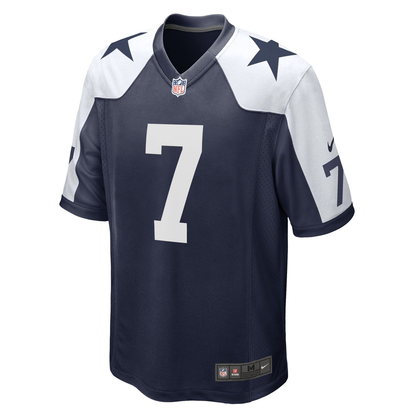 Trevon Diggs Dallas Cowboys Alternate Game Jersey - Navy football jersey product view 2