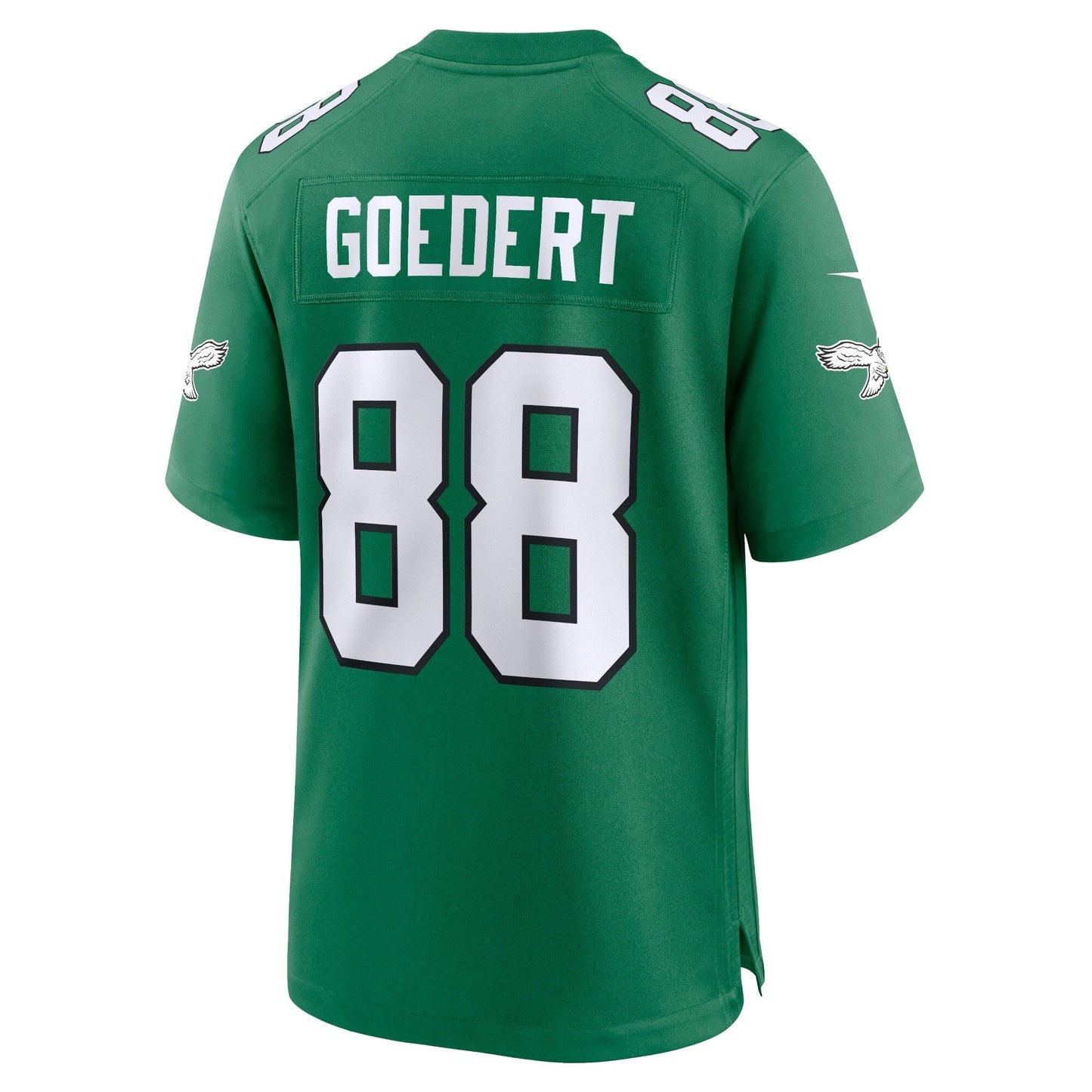 Dallas Goedert Philadelphia Eagles Alternate Game Jersey - Kelly Green football jersey product view 3