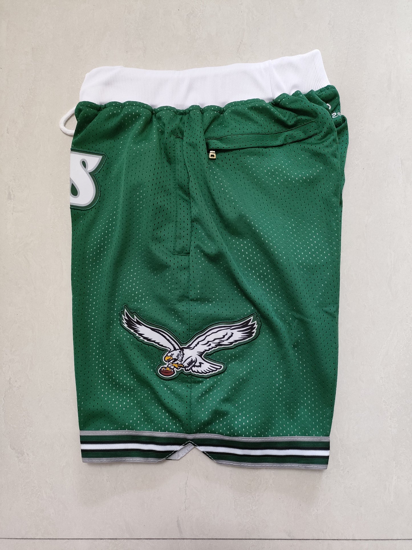 JUST DON Philadelphia Eagless Pocket Shorts football jersey product view 3