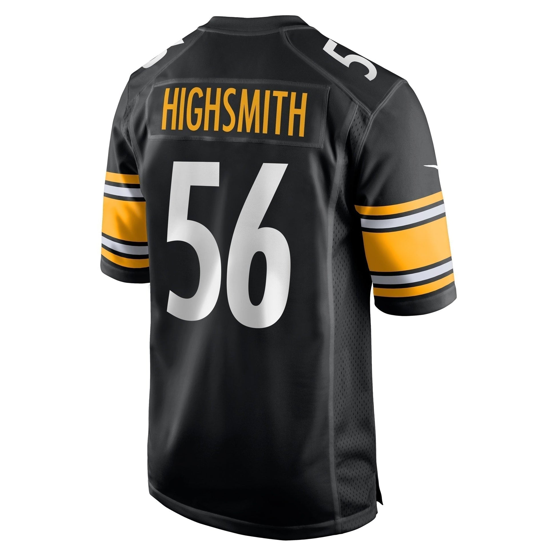 Alex Highsmith Pittsburgh Steelers Game Jersey - Black football jersey product view 3