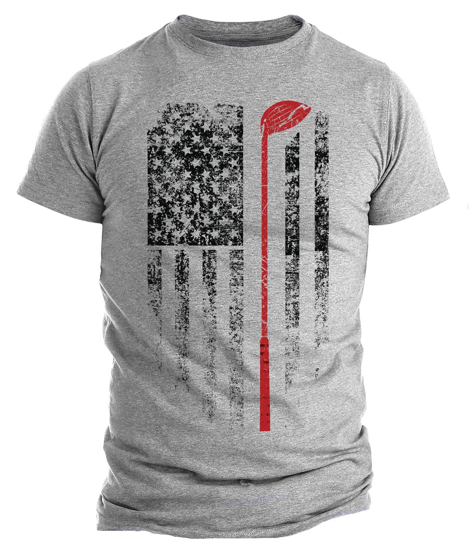 Vintage American Flag Golf Gift For Golfer Funny Golf Club Unisex T-shirt, Sweatshirt, Hoodie, Long Sleeve Tee - T-Shirt, Sweatshirt, Hoodie