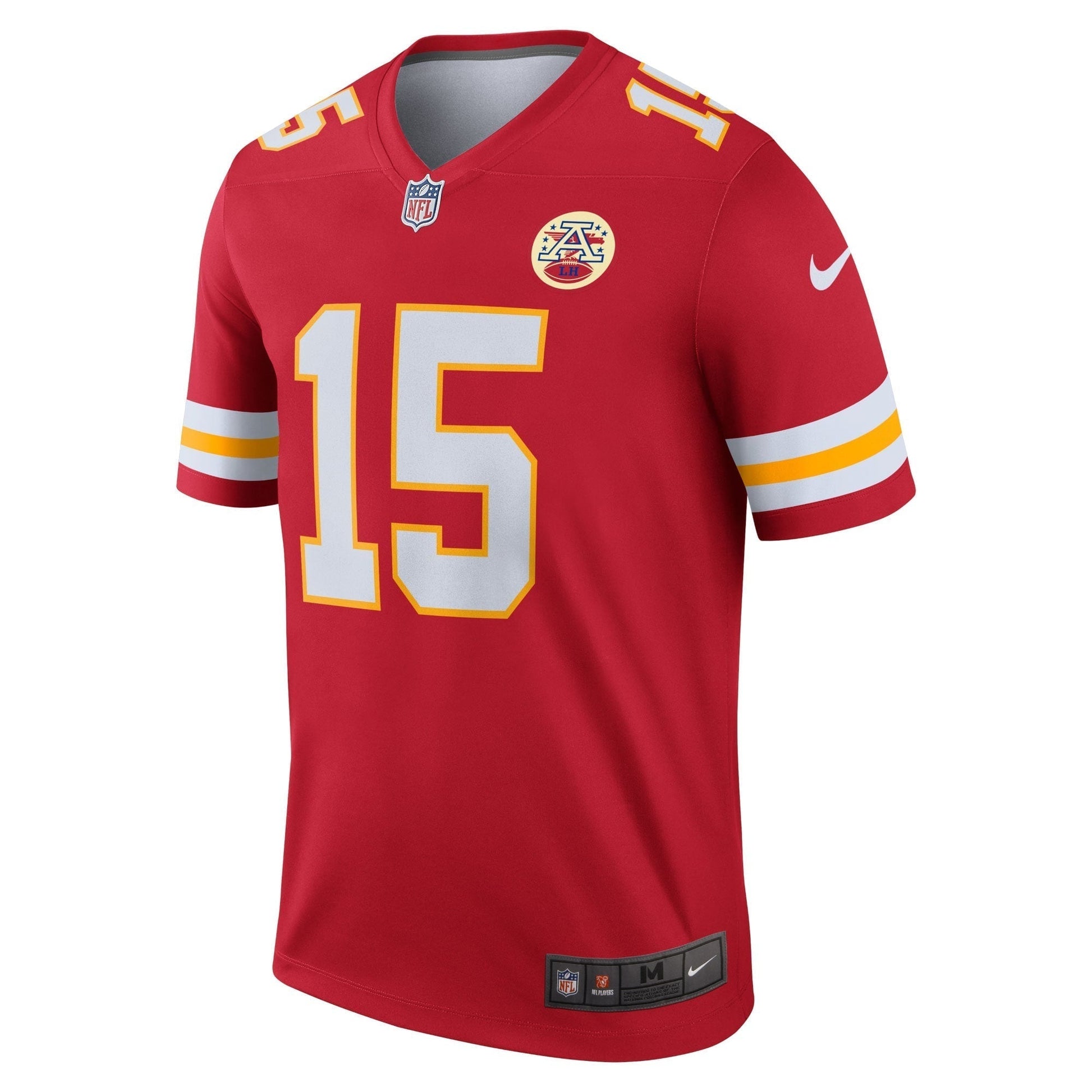 Patrick Mahomes Kansas City Chiefs Legend Jersey - Red football jersey product view 2