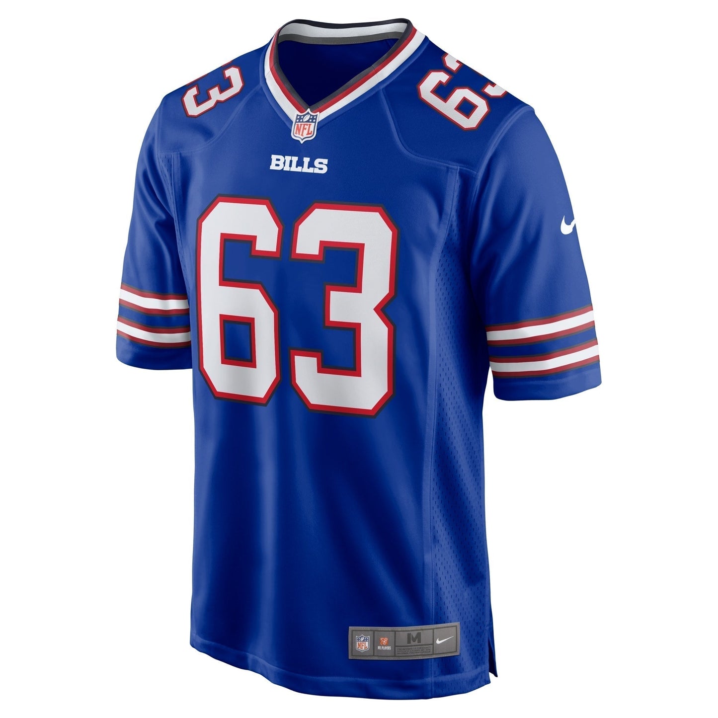 Kevin Jarvis Buffalo Bills Team Game Jersey - Royal football jersey product view 2