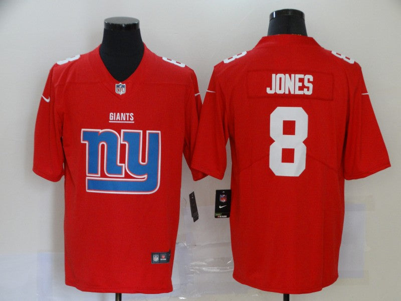 Men's New York Giants Daniel Jones #8 Red Player Game Jersey1 football jersey product view 1