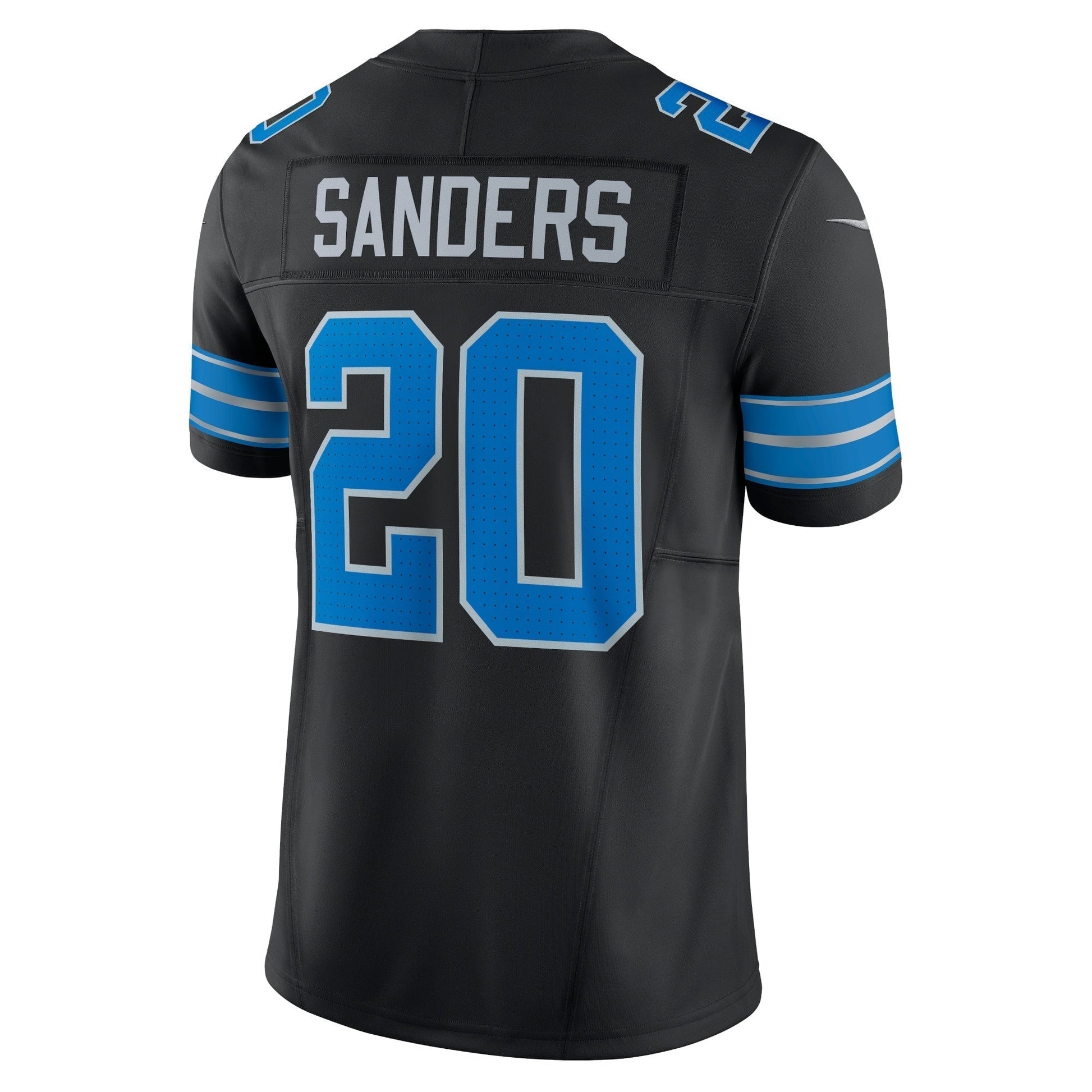 Barry Sanders Detroit Lions 2nd Alternate Vapor F.U.S.E. Limited Jersey - Black football jersey product view 3