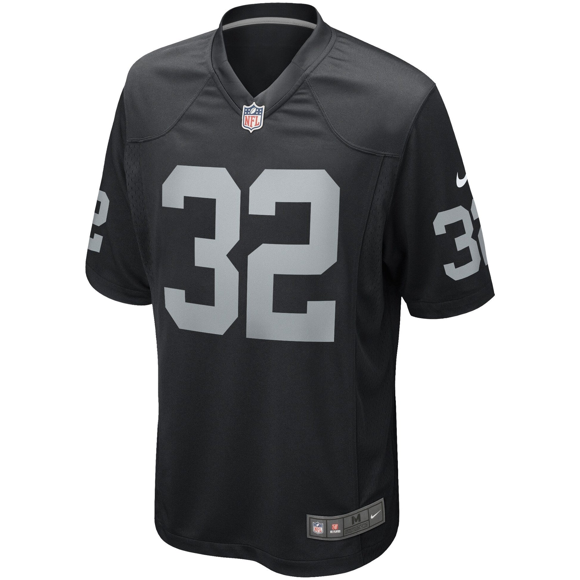 Marcus Allen Las Vegas Raiders Game Retired Jersey - Black football jersey product view 2
