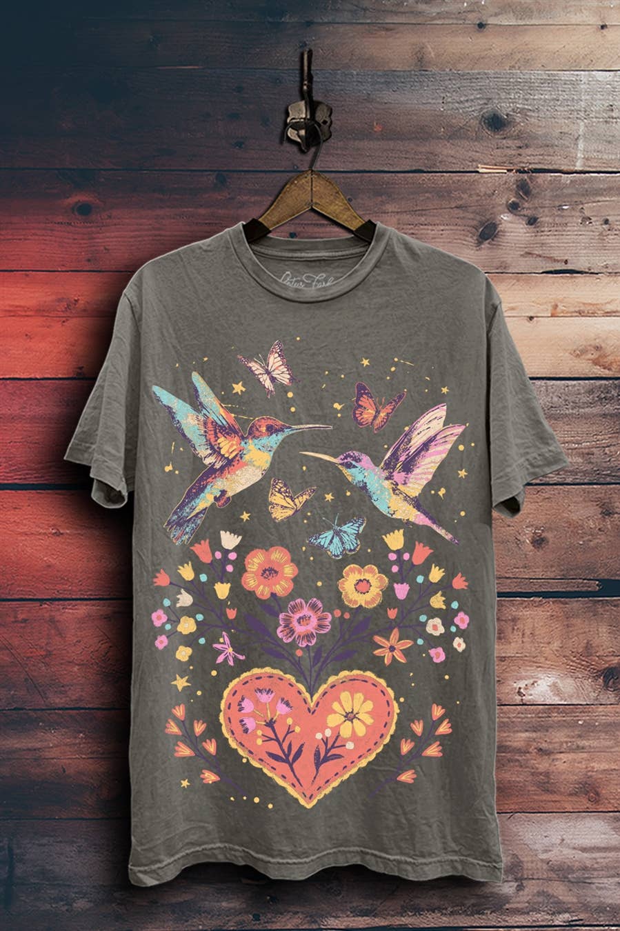 Birds & Flowers Graphic Top Unisex T-shirt, Sweatshirt, Hoodie, Long Sleeve Tee - T-Shirt, Sweatshirt, Hoodie