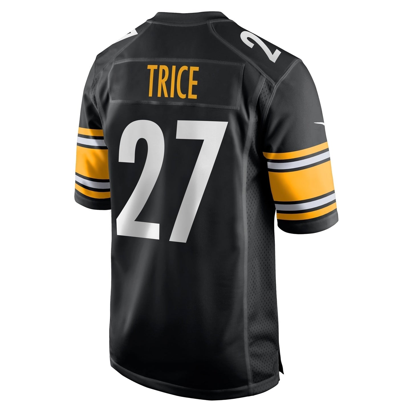 Cory Trice Pittsburgh Steelers Game Jersey - Black football jersey product view 3