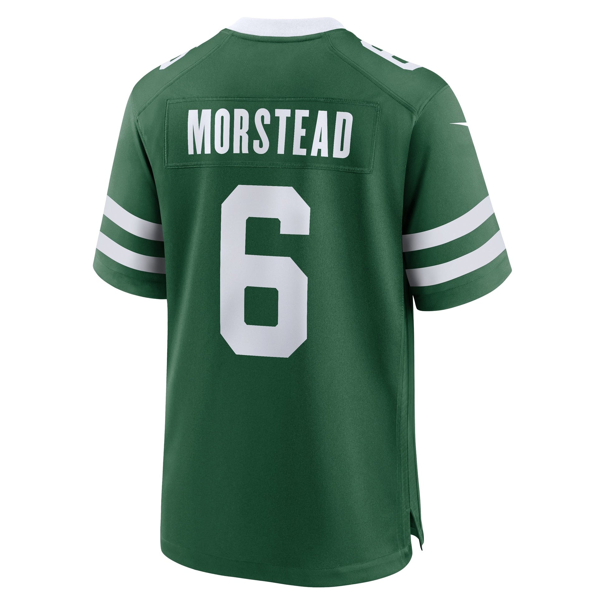 Thomas Morstead New York Jets Team Game Jersey - Legacy Green football jersey product view 3