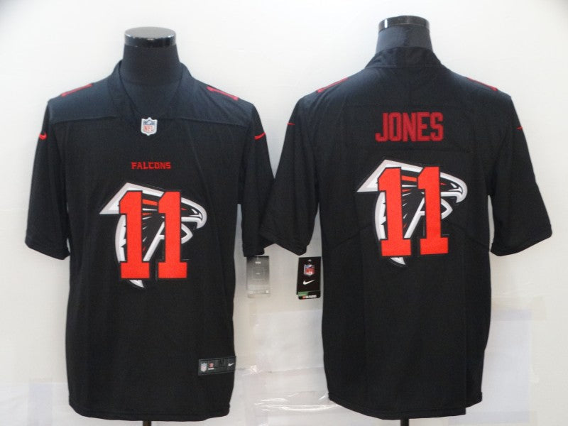 Men's Atlanta Falcons Julio Jones #11 Black Alternate Game Jersey1 football jersey product view 1