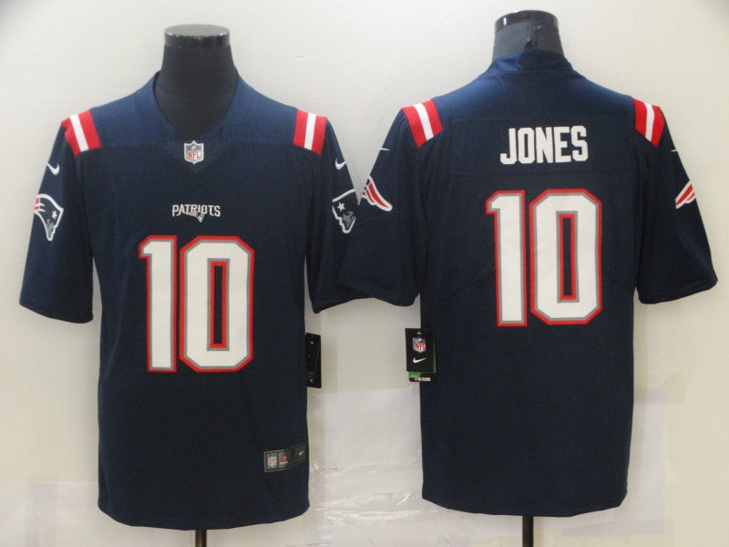 Men's New England Patriots Mac Jones Navy Legend Jersey football jersey product view 1